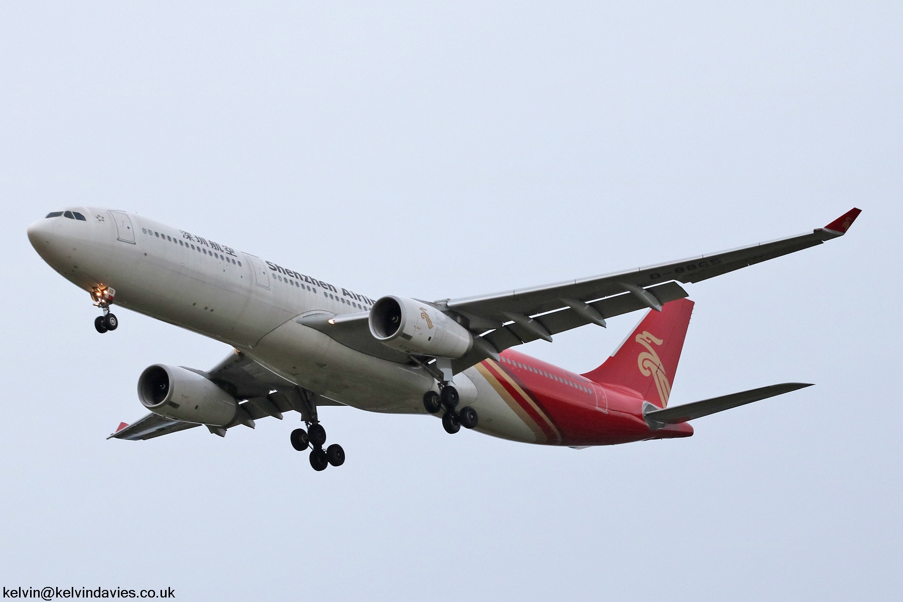 Shenzhen Airlines A330 B-8865