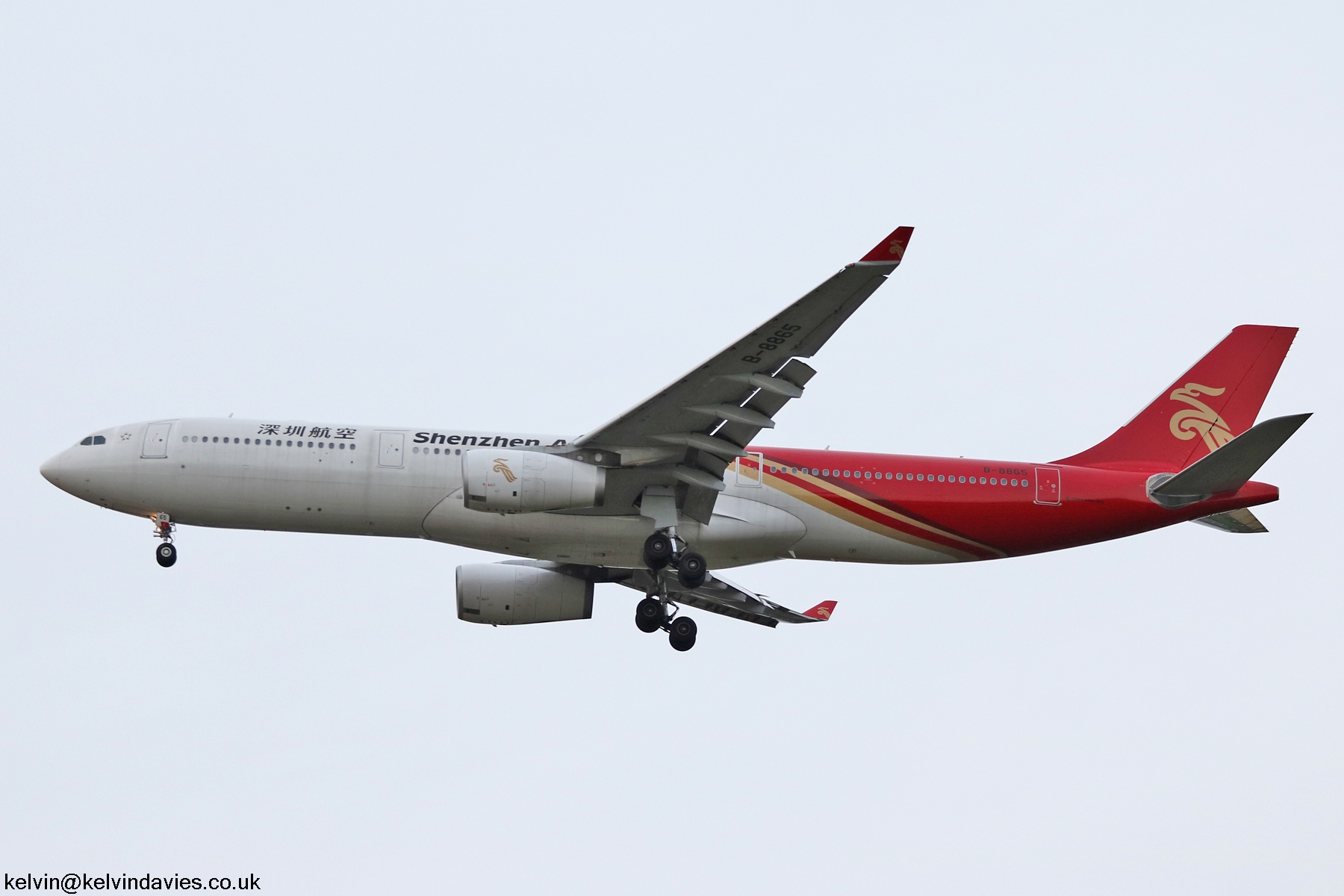 Shenzhen Airlines A330 B-8865