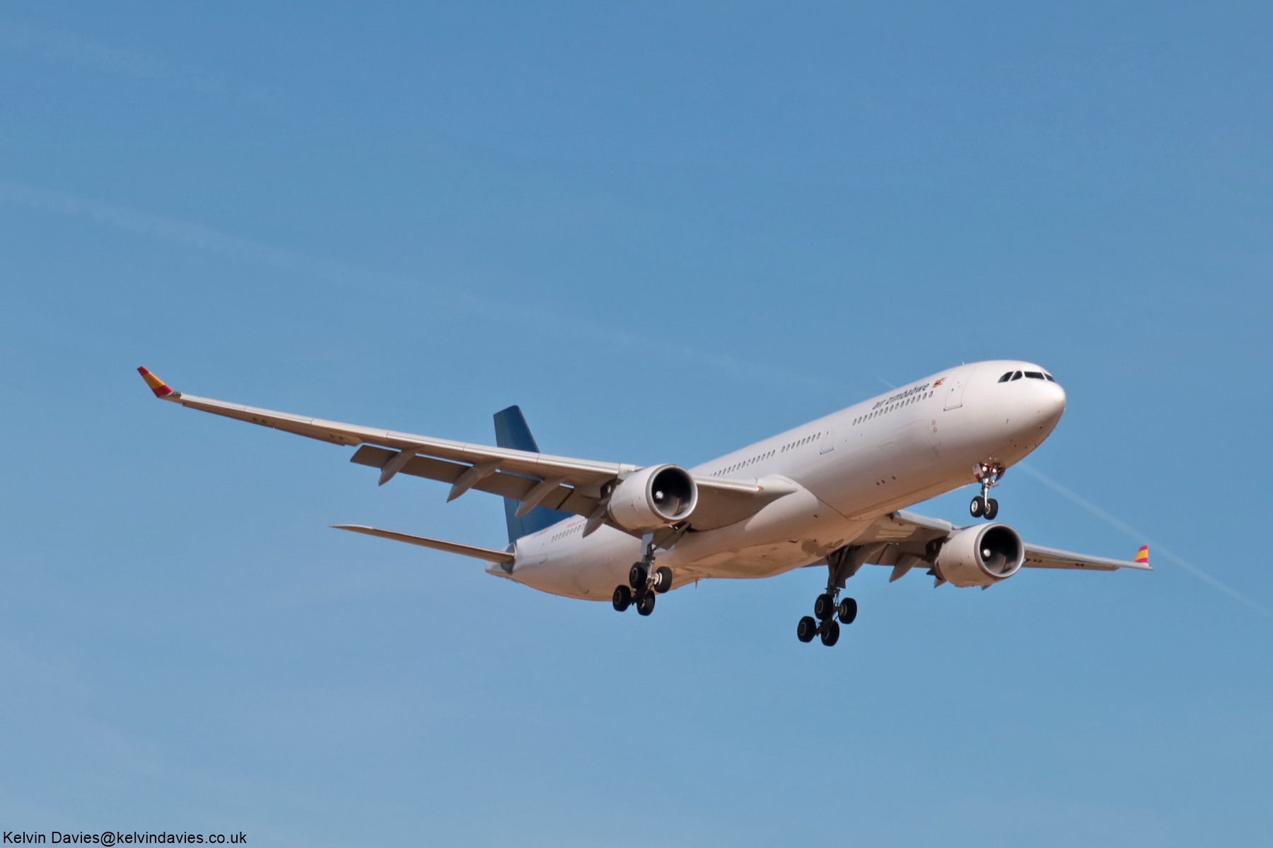 Air Zimbabwe A330 EC-ONX