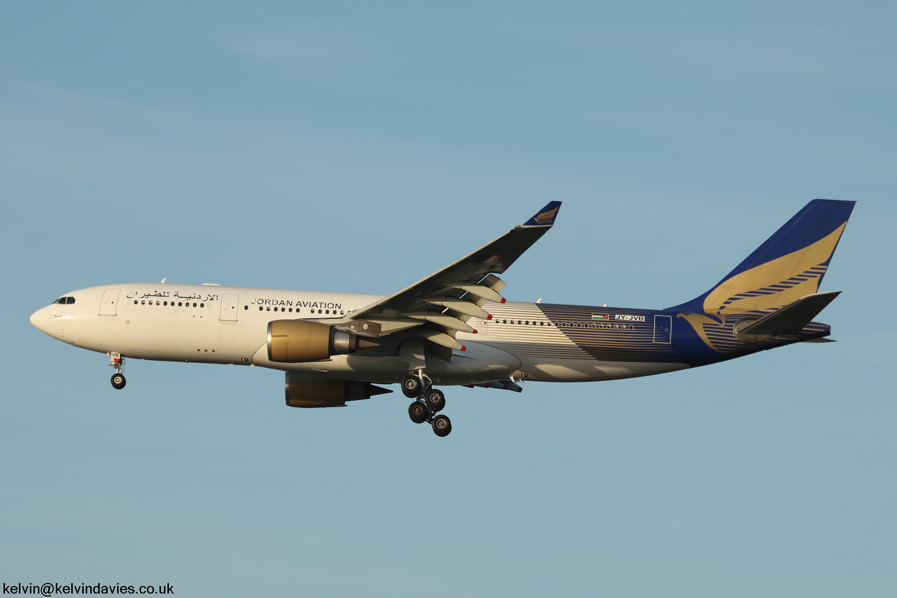 Jordan Aviation A330 JY-JVB
