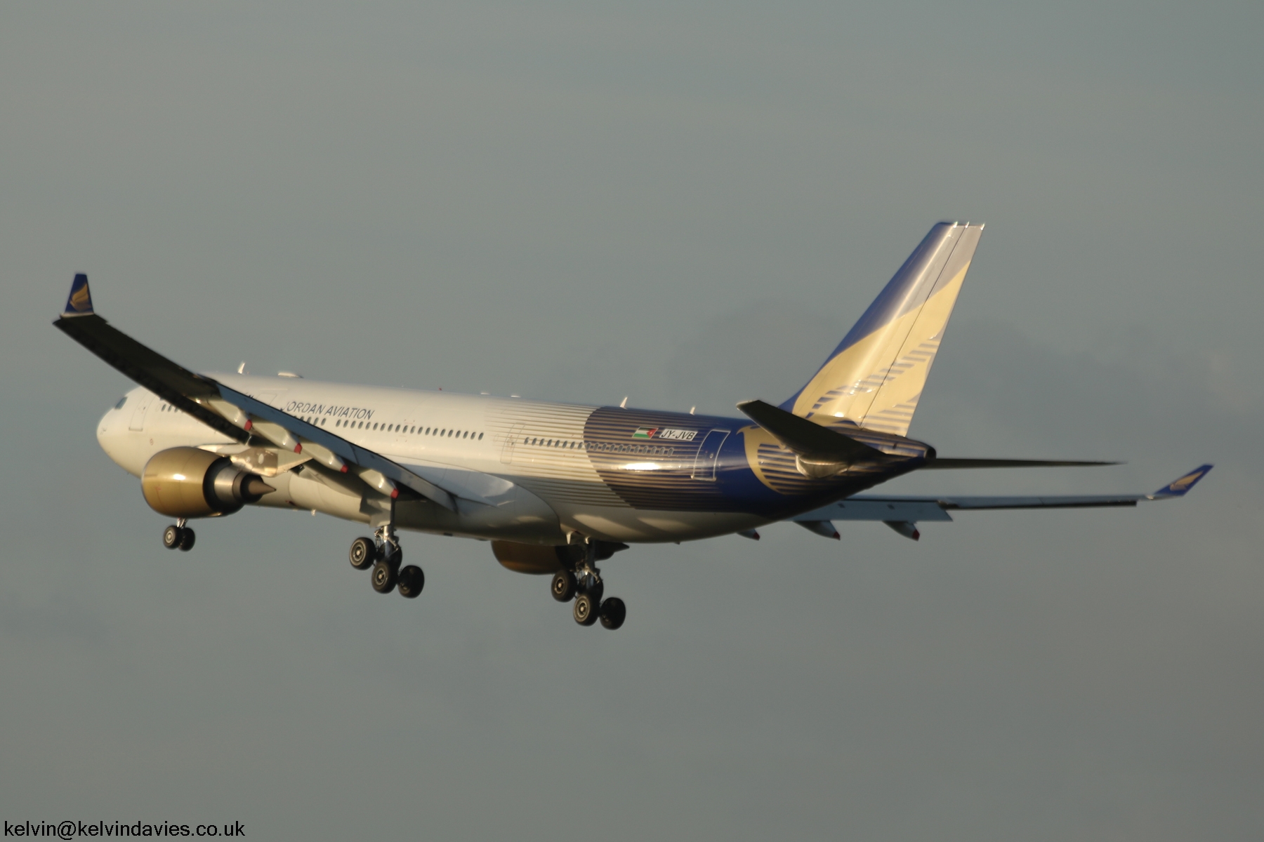 Jordan Aviation A330 JY-JVB