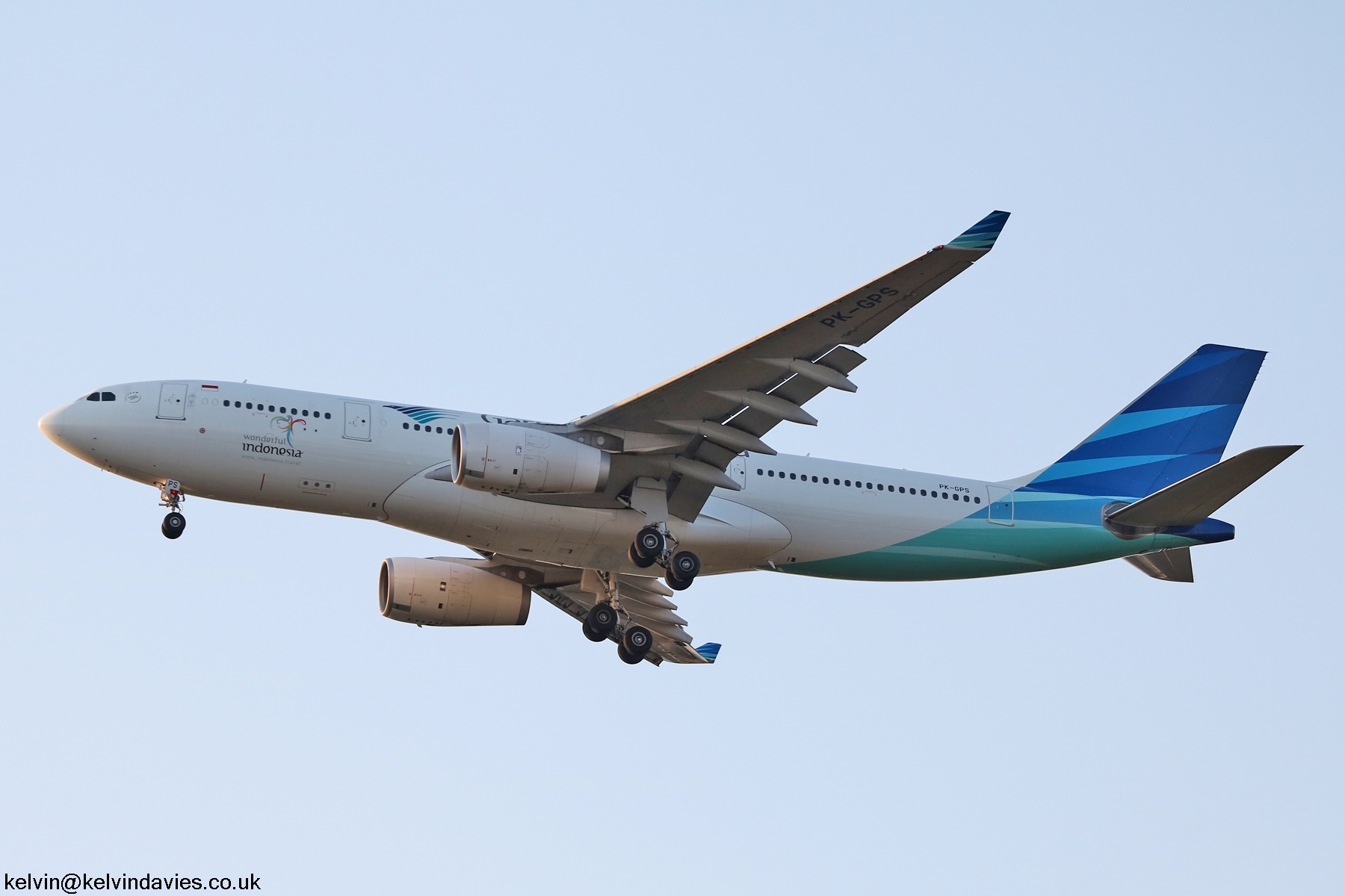 Garuda A330 PK-GPS