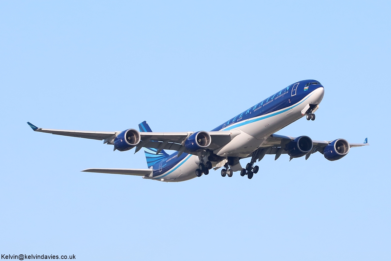 Government of Azerbaijan A340 4K-AI08