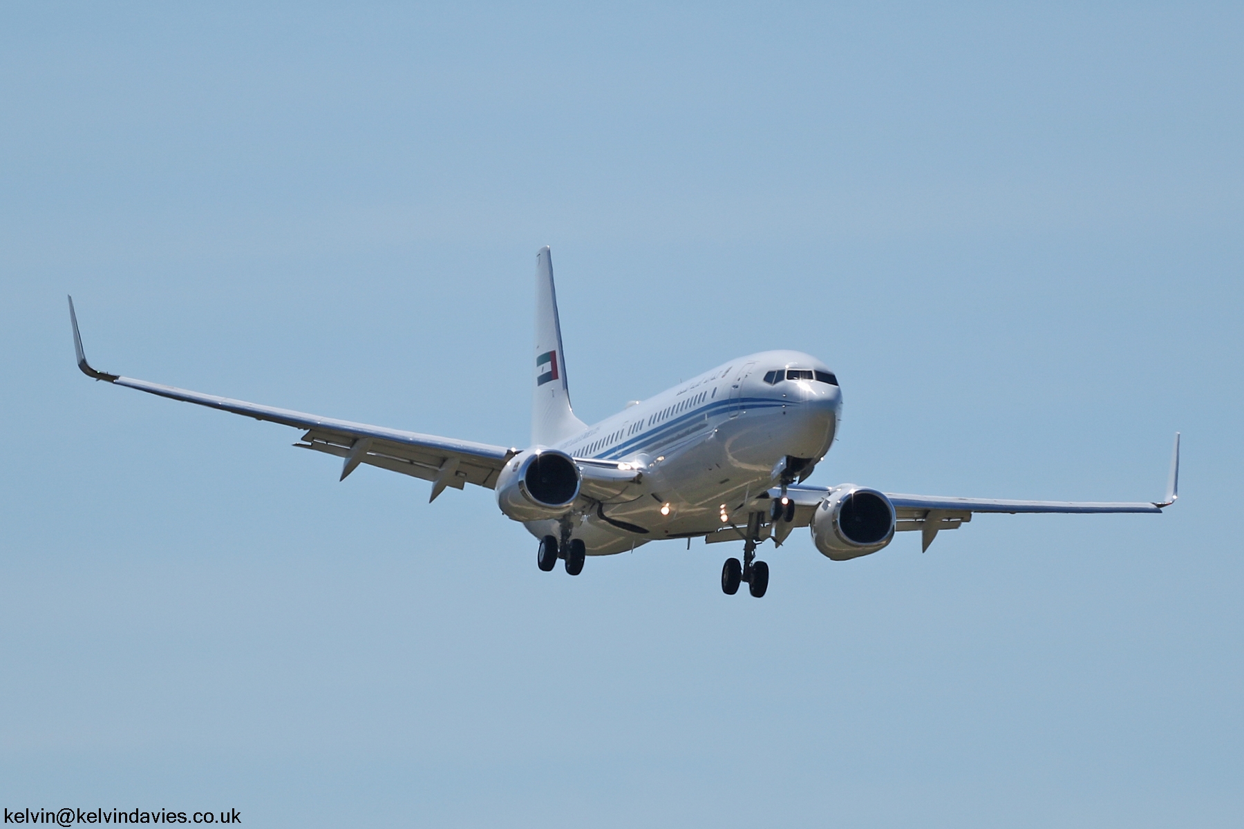 Dubai Air Wing 737 A6-MRM
