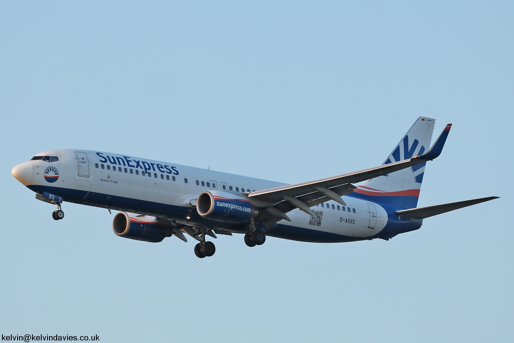 Sun Express Germany 737 D-ASXS