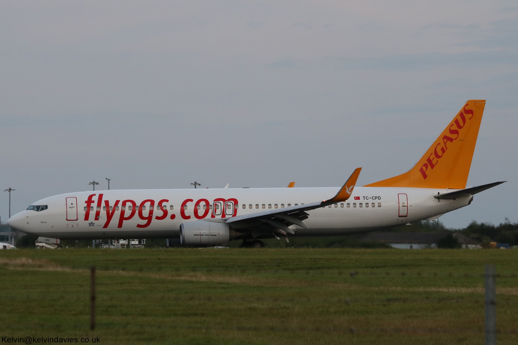 Pegasus Airlines 737NG-8 TC-CPD