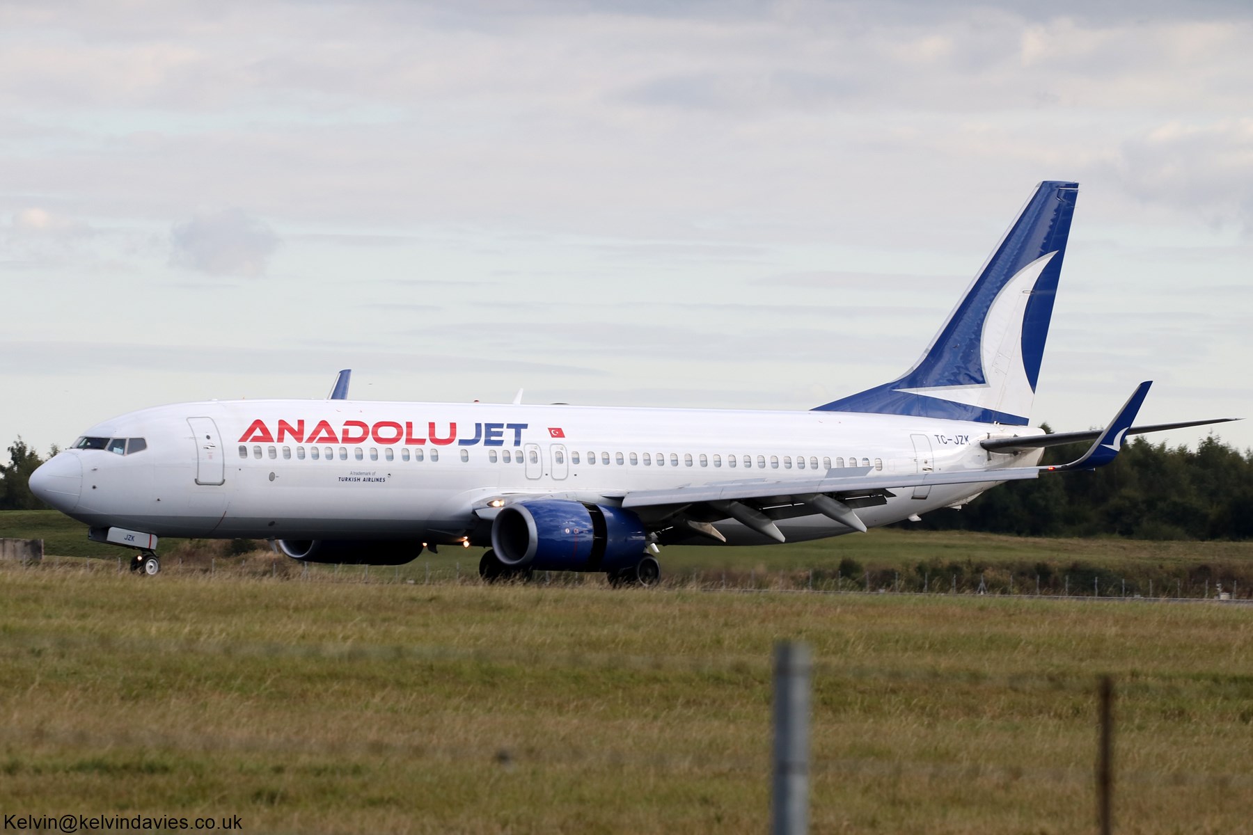 Ajet 737 NG-8 TC-JZK