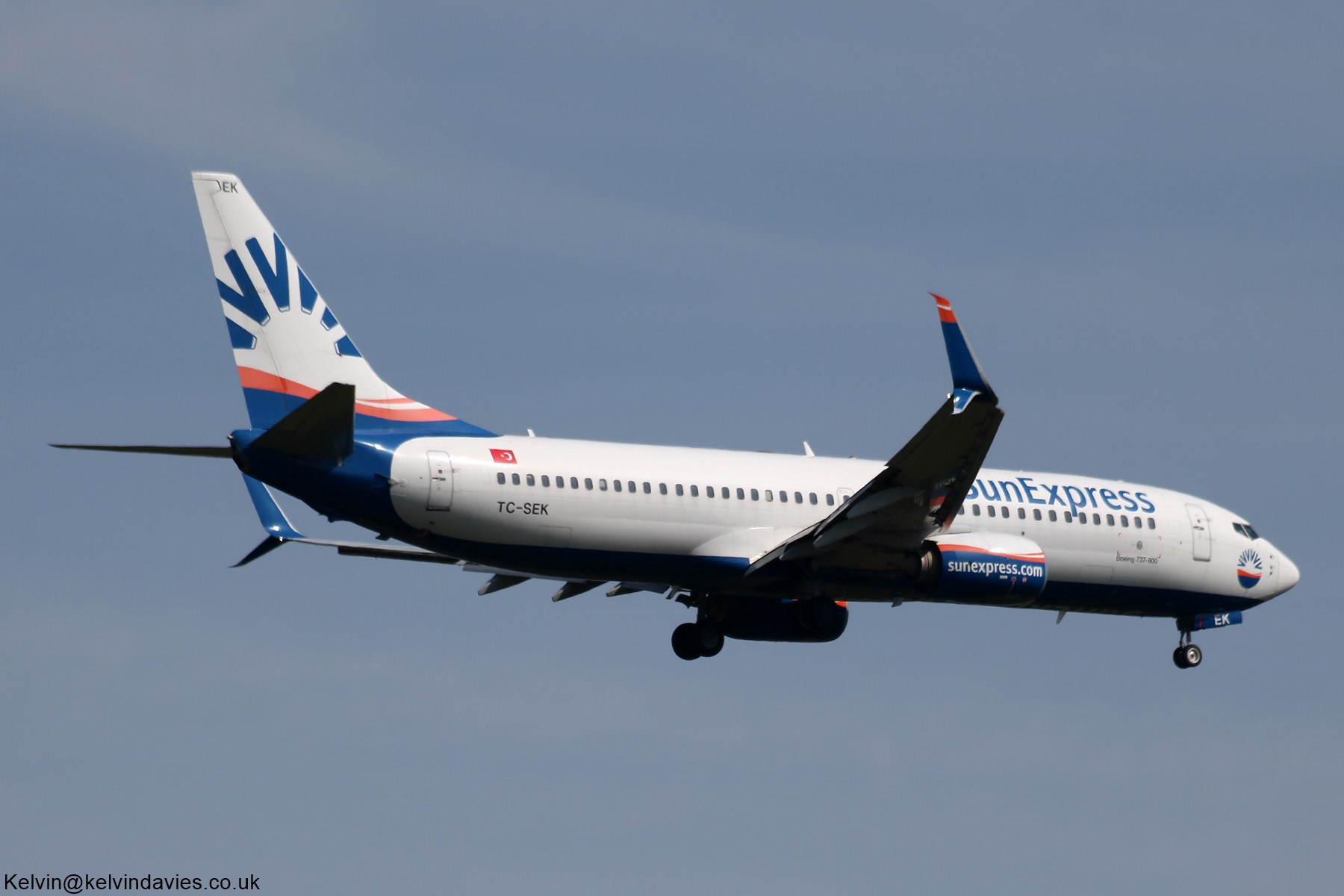 SunExpress 737NG TC-SEK