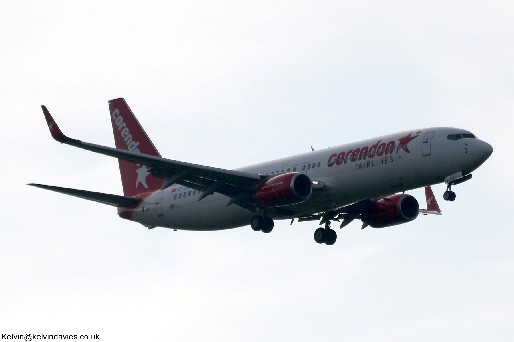 Corendon Airlines 737NG TC-TJJ