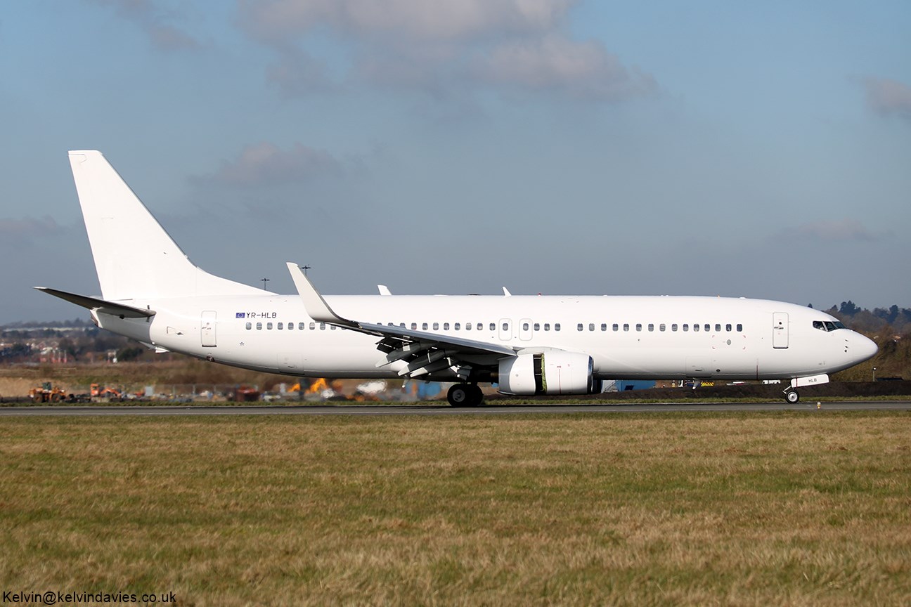 Hello Jets 737NG-8 YR-HLB