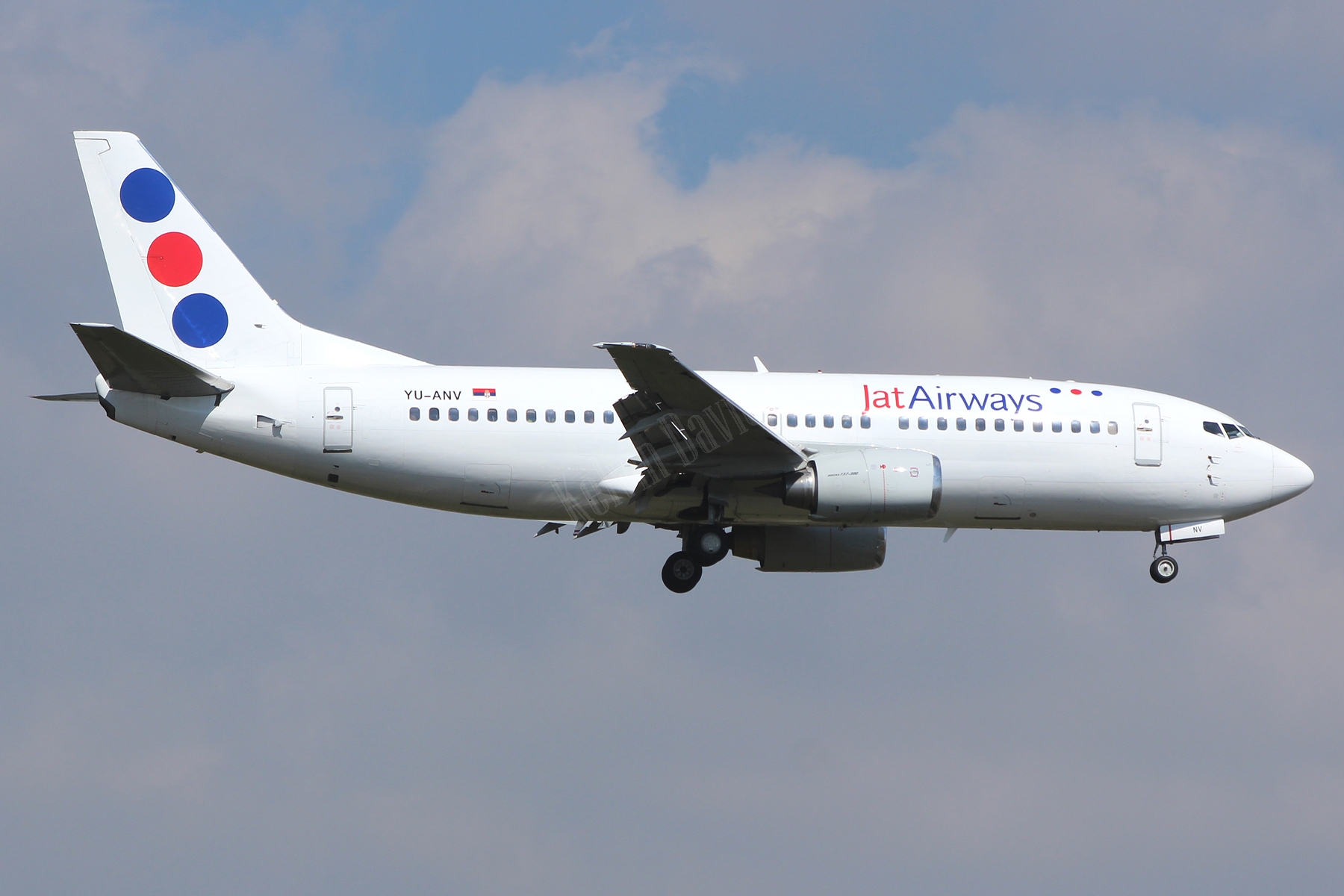 JAT 737 YU-ANV