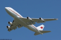 Bahrain Royal Flight B747 A9C-HMK
