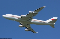 Bahrain Royal Flight B747 A9C-HMK