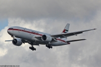 UAE Presidential flight 777 A6-ALN