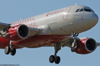 Rossiya Russian Airlines A319 VP-BQK