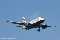 British Airways A319 G-EUOE