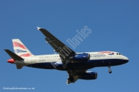 British Airways A319 G-EUOG