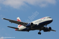 British Airways A319 G-EUPP