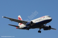 British Airways A319 G-EUPX
