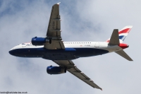 British Airways A319 G-EUOH
