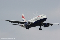 British Airways A319 G-DBCA