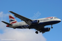 British Airways A319 G-EUOC