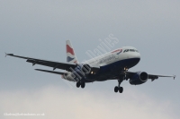British Airways A319 G-EUPB