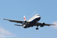 British Airways A319 G-EUPB