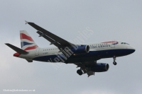 British Airways A319 G-EUPC