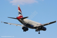 British Airways A319 G-EUPL