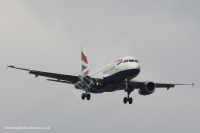 British Airways A319 G-EUPT
