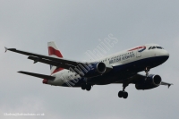 British Airways A319 G-EUPT