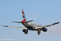 British Airways A319 G-EUPU