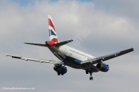 British Airways A319 G-EUPW