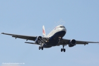 British Airways A319 G-EUPZ