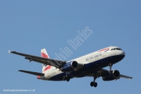 British Airways A320 G-EUUW
