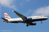 British Airways A320 G-EUUY