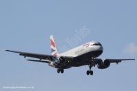 British Airways A320 G-EUYB