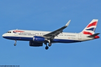 British Airways A320 G-EUYO