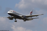 British Airways A320 G-EUYV