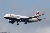 British Airways A320 G-TTNU