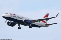 British Airways A320 NEO G-TTNW