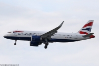 British Airways A320 NEO G-TTNW