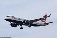 British Airways A320 NEO G-TTNZ