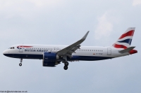 British Airways A320 NEO G-TTNZ