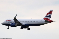 British Airways A320 NEO G-TTNZ