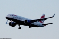 British Airways A320NEO G-TTSB