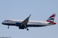 British Airways A320 NEO G-TTSD