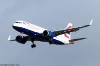 British Airways A320NEO G-TTSG