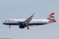 British Airways A320NEO G-TTSK